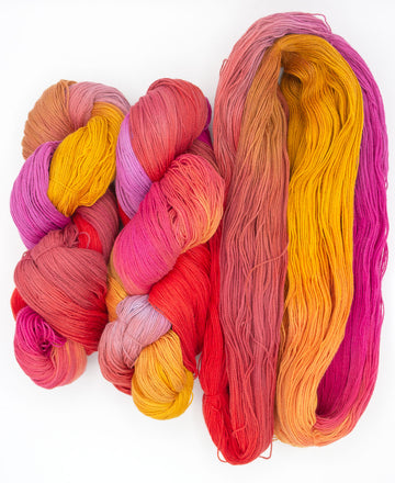 Ringspun Cotton Skeins – Shiny Dime Fibers