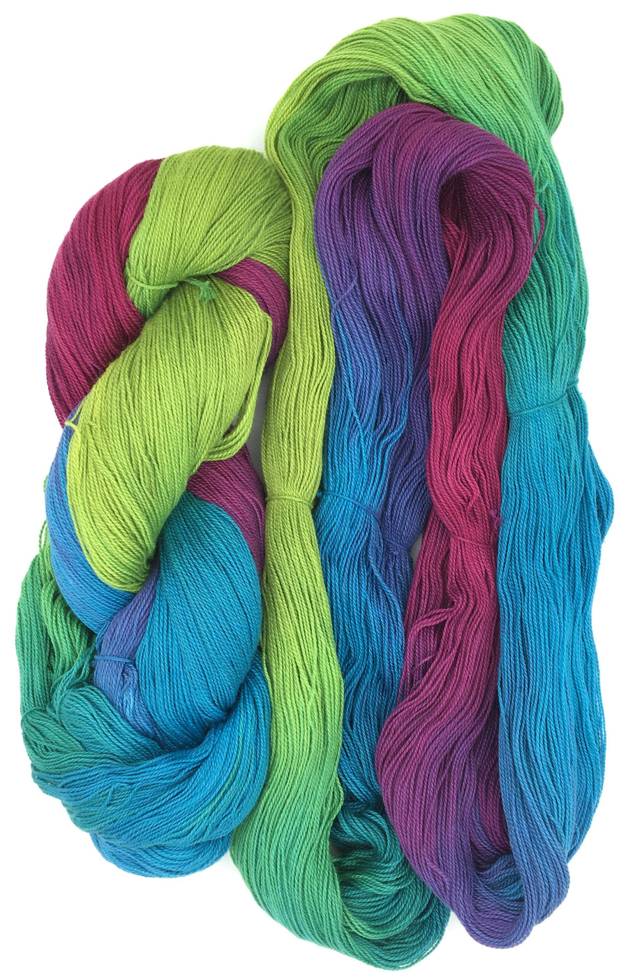 Variegated Cotton Yarn, 8/2 Cotton Yarn