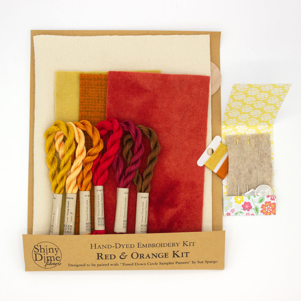 Dime Summertime Embroidery Thread Set